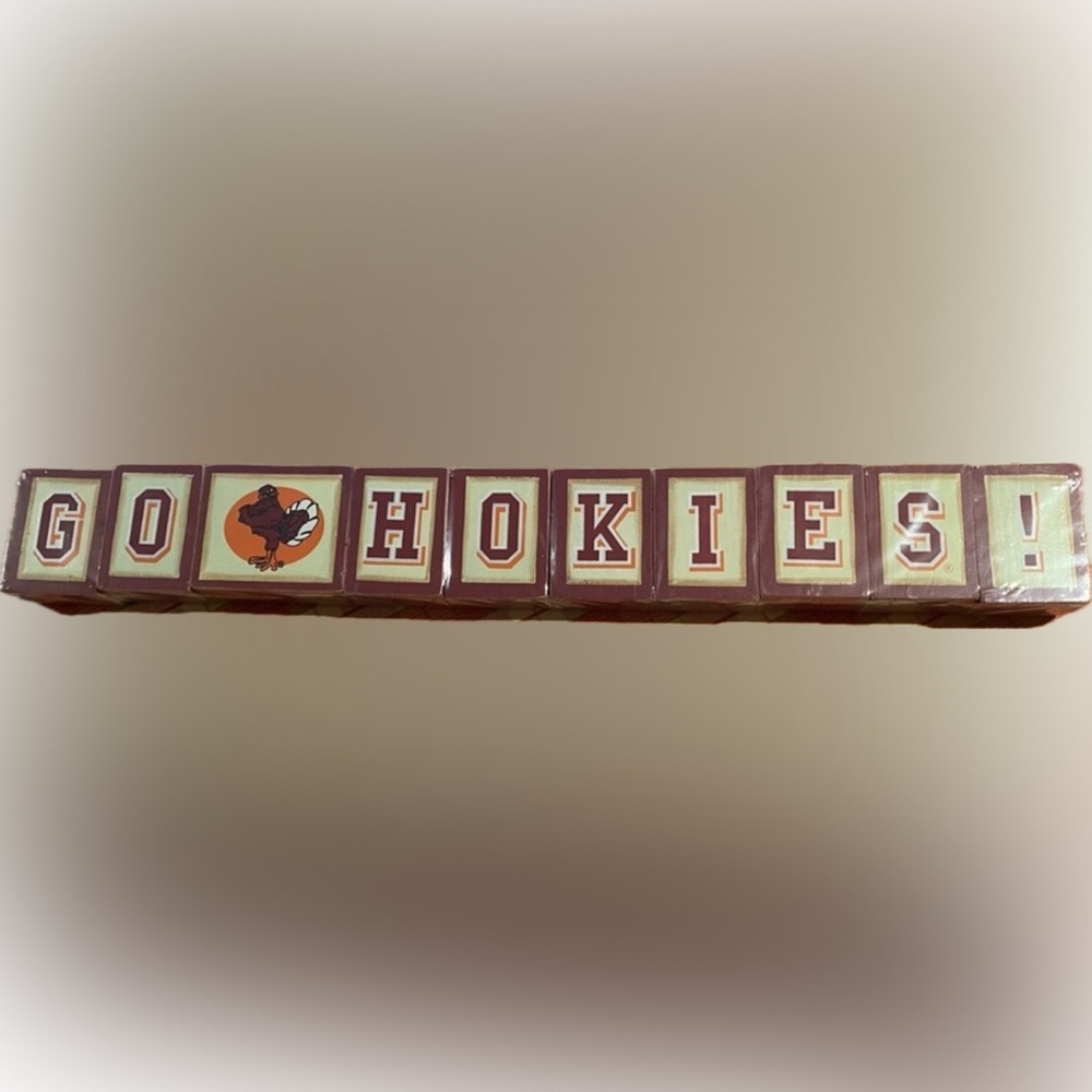 Hanna’s Handiworks Hokie Blocks ,NWT